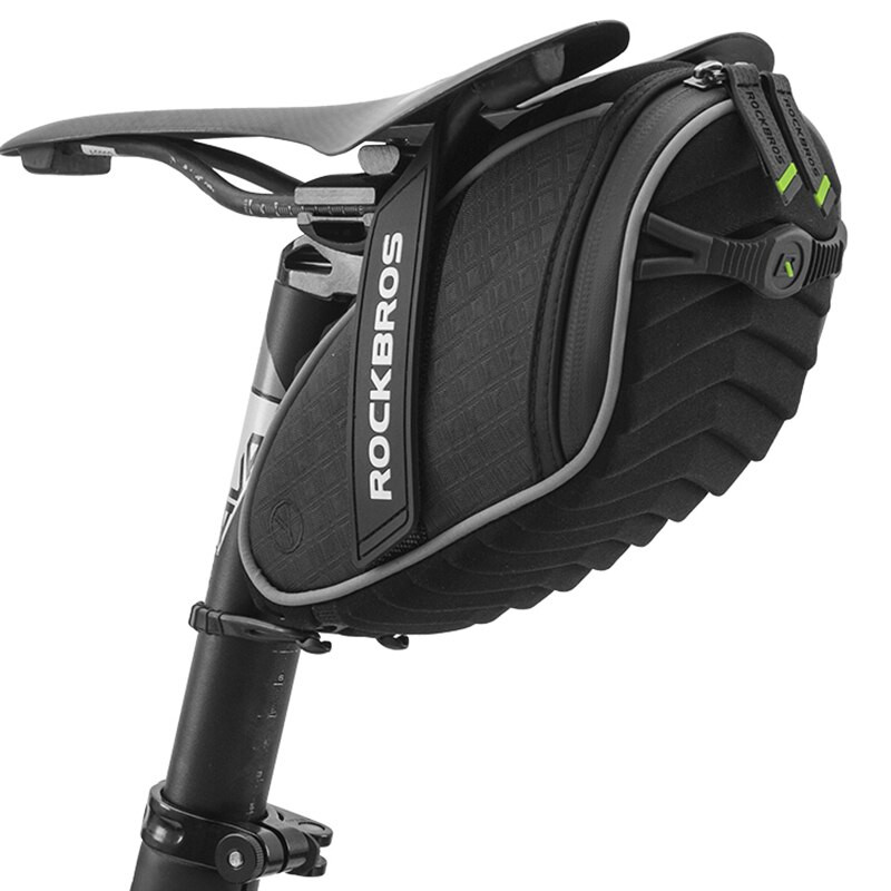 3D Shell Bike Saddle Bag Rainproof & Reflective Bike Accessories