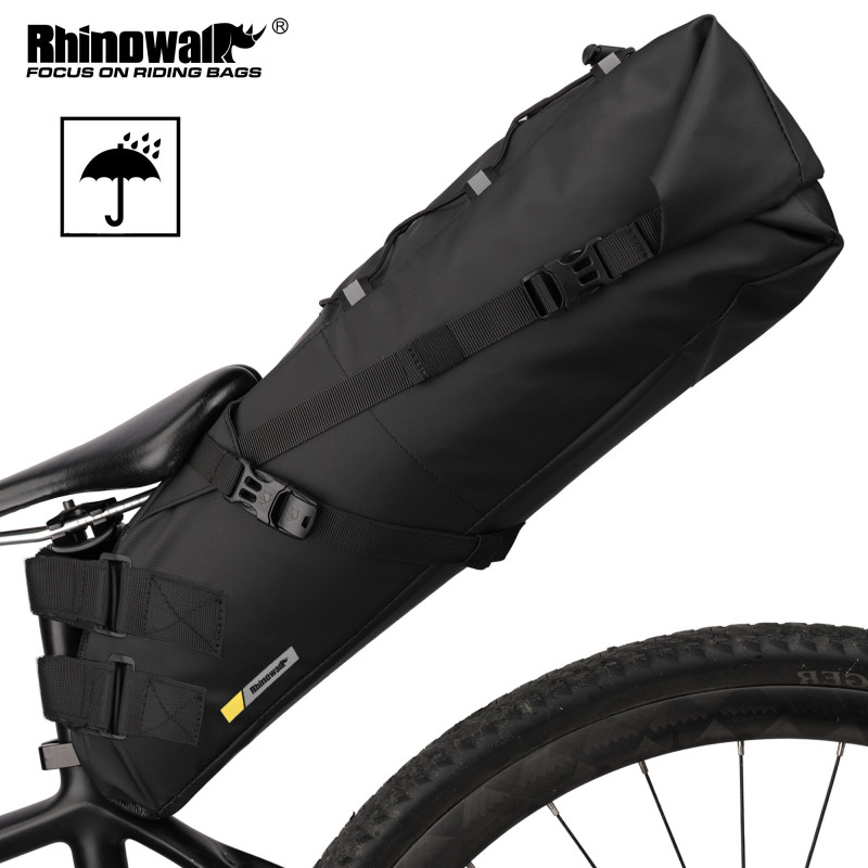 Large Capacity Waterproof Bike Saddle Bag for MTB & Road Cycling